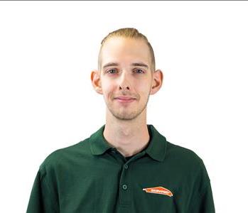 male with white Servpro background 